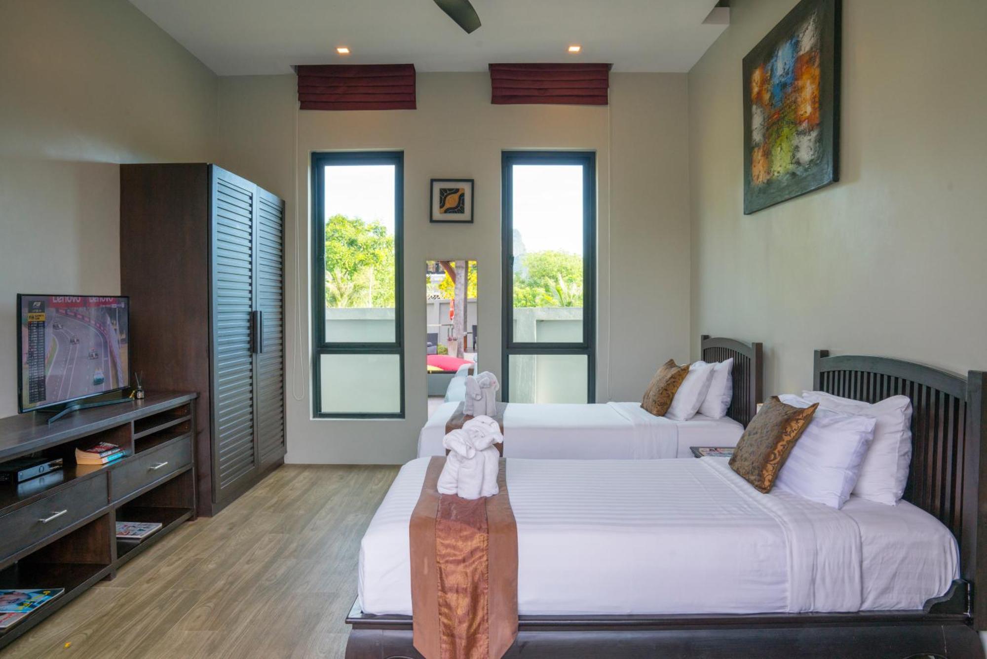 Narintara Private Pool Villas - Free Tuk-Tuk Service To The Beach! Ao Nang Buitenkant foto