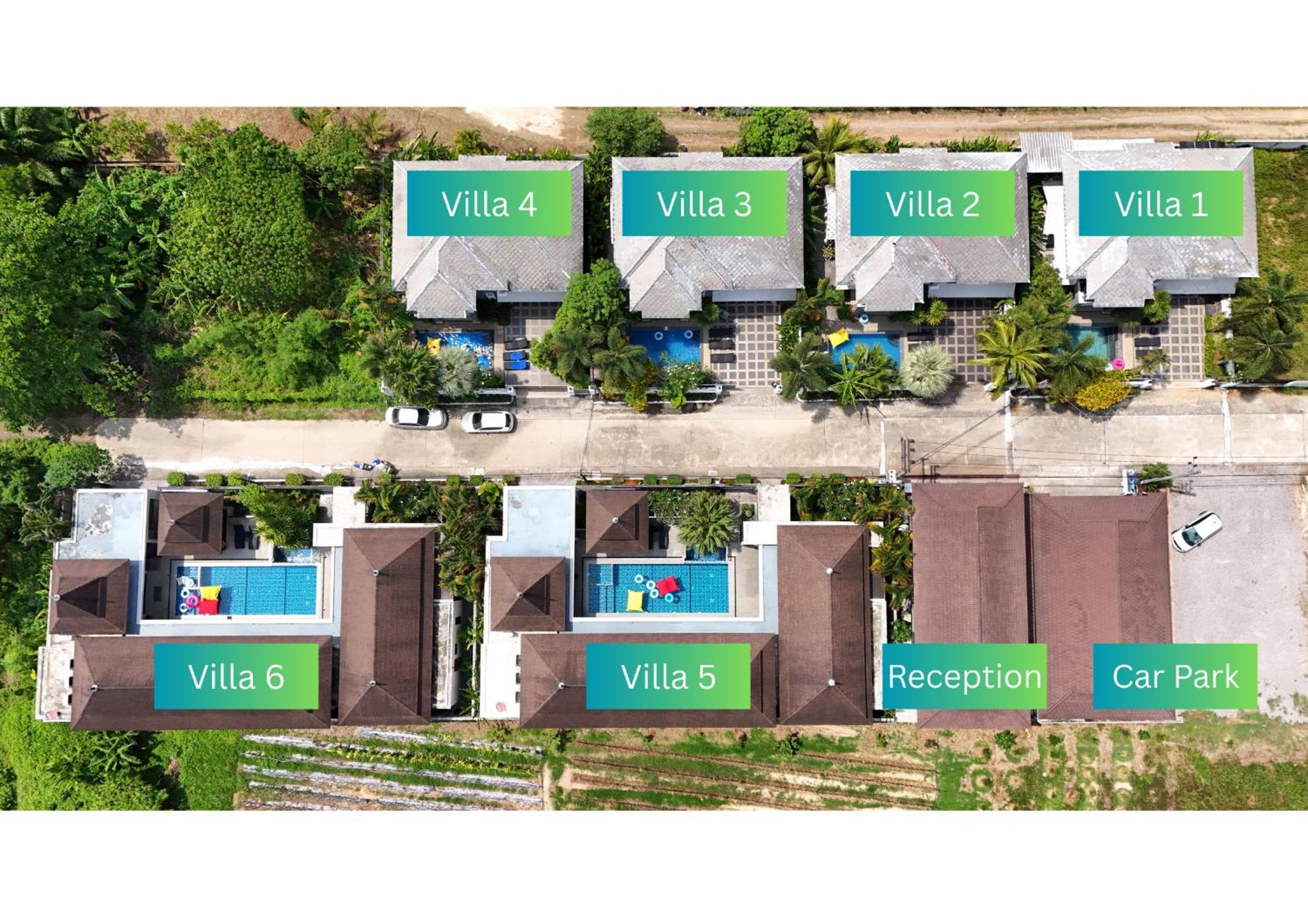Narintara Private Pool Villas - Free Tuk-Tuk Service To The Beach! Ao Nang Buitenkant foto